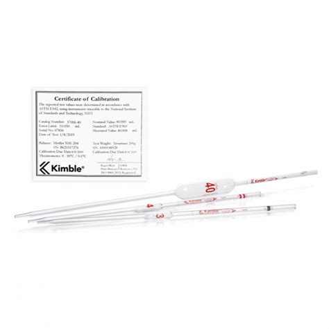 kimax glass pipette|KIMAX® Reusable Volumetric Pipettes, Class A, Color.